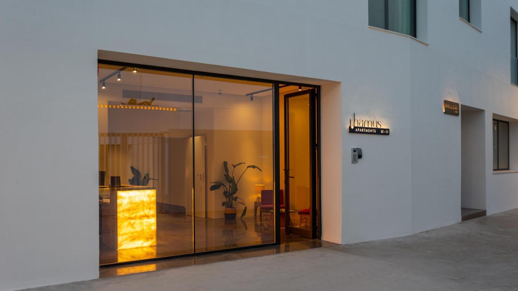 كونيل ذي لا فرونتيرا Hotel Apartamentos Hamus المظهر الخارجي الصورة